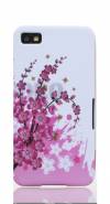 TPU Gel Case S-Line for BlackBerry Z10 Cherry Blossoms (OEM)